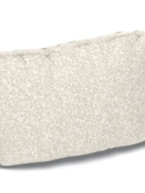 Lovesac Angled Side Pillow Cover: Cloud Boucle